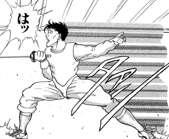 フェンシング選手（刃牙に敗れた）