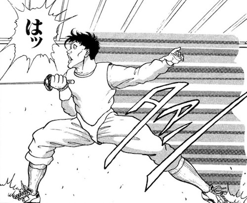 フェンシング選手（刃牙に敗れた）