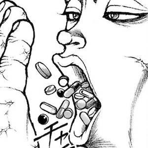 薬物を大量摂取するジャック・ハンマー