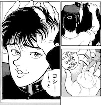 髪をセットする範馬刃牙