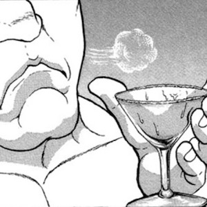 カクテルを20杯は飲むリチャード・フィルス