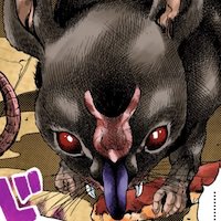 ネズミ（虫喰いではない）