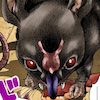 ネズミ（虫喰いではない）