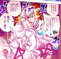 吉良吉影とキラークイーン　（ジョジョリオン。初登場時）